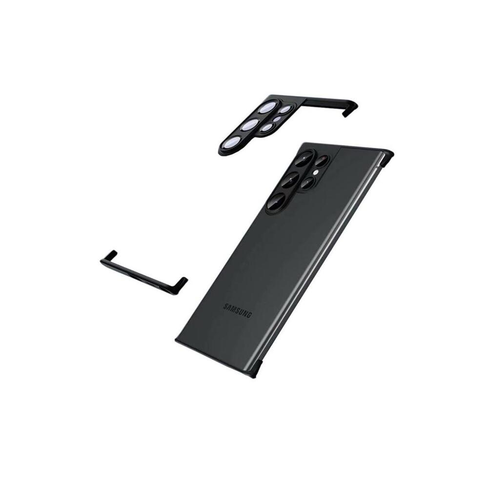 Samsung Galaxy S24 Ultra Frameless Case Built-in Camera Lens Black M36